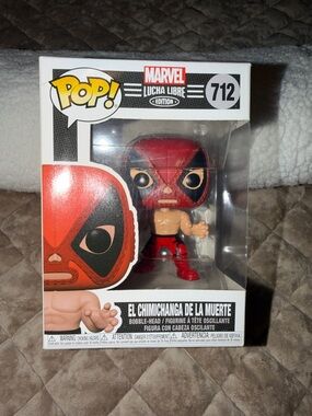 Marvel El Chimichanga De La Muerte Funko Pop - Red & Black